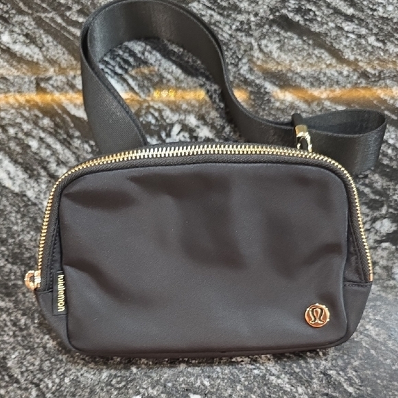 lululemon athletica Handbags - lululemon athletica Black Crossbody Bag